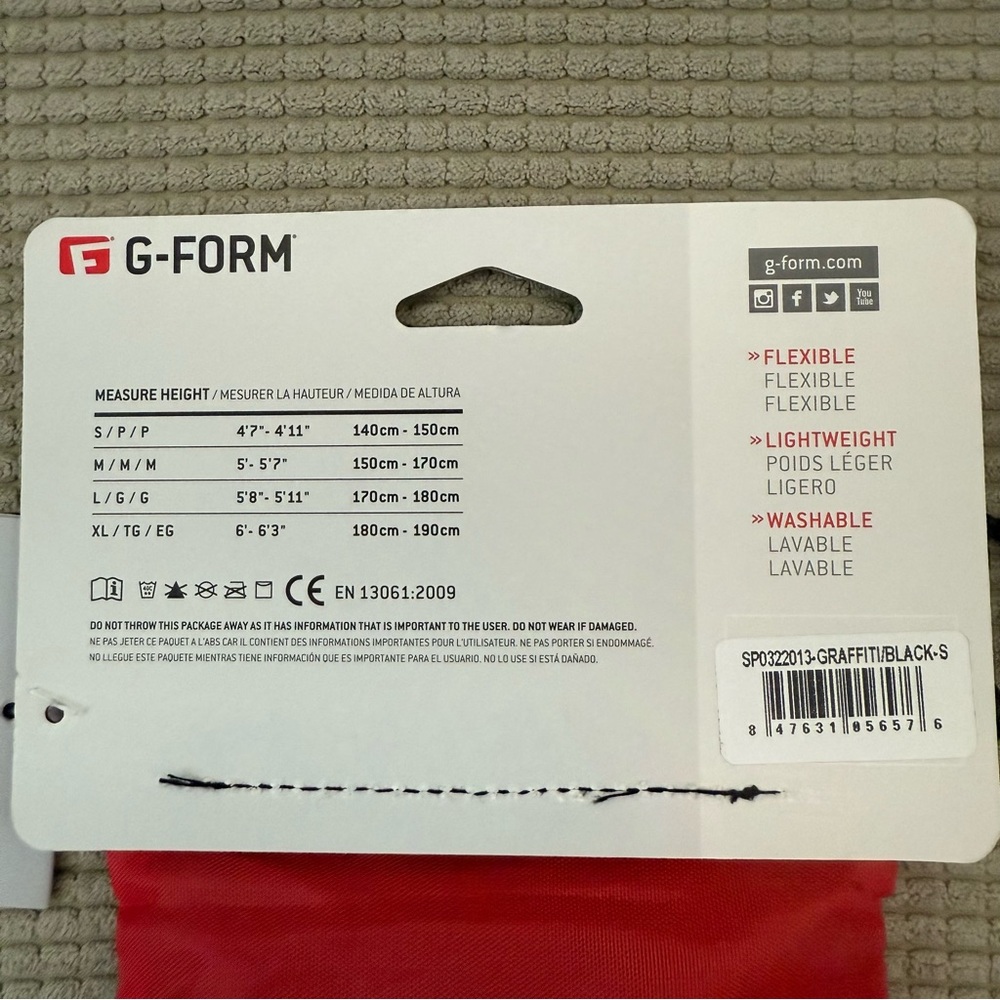 G-Form Pro S Compact Shon Guards - Picture 3 of 3